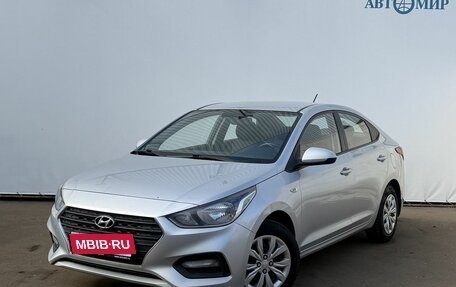 Hyundai Solaris II рестайлинг, 2017 год, 1 350 000 рублей, 1 фотография