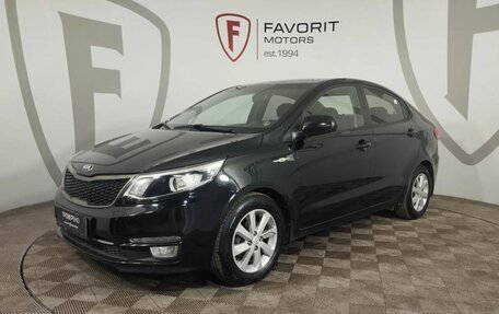 KIA Rio III рестайлинг, 2017 год, 1 119 000 рублей, 1 фотография