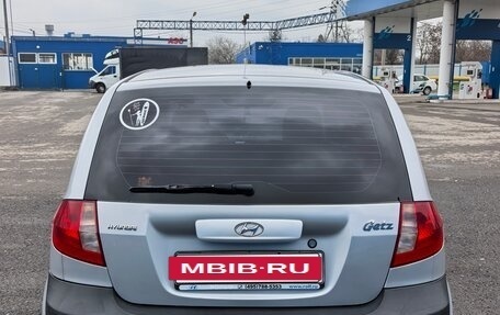 Hyundai Getz I рестайлинг, 2008 год, 499 000 рублей, 9 фотография