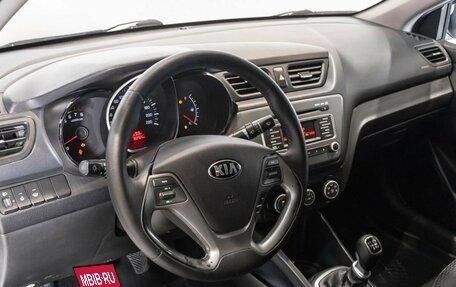 KIA Rio III рестайлинг, 2015 год, 875 200 рублей, 5 фотография