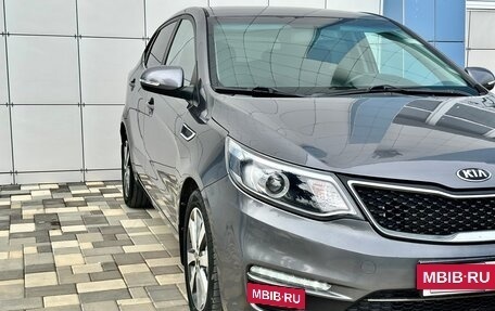 KIA Rio III рестайлинг, 2017 год, 1 180 000 рублей, 39 фотография