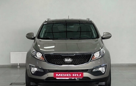 KIA Sportage III, 2015 год, 1 590 000 рублей, 2 фотография