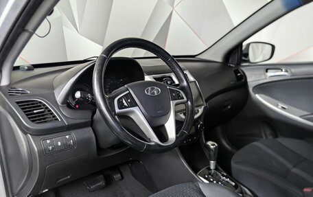 Hyundai Solaris II рестайлинг, 2011 год, 735 000 рублей, 18 фотография