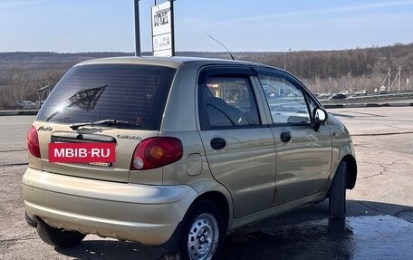 Daewoo Matiz I, 2008 год, 165 000 рублей, 6 фотография