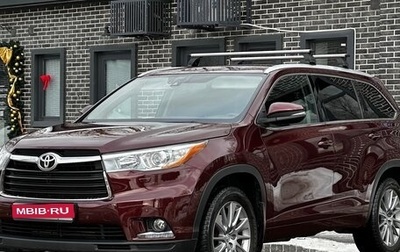 Toyota Highlander III, 2015 год, 2 999 000 рублей, 1 фотография