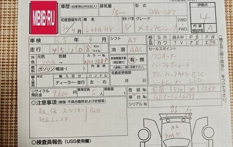 Honda Shuttle II, 2018 год, 1 450 000 рублей, 38 фотография