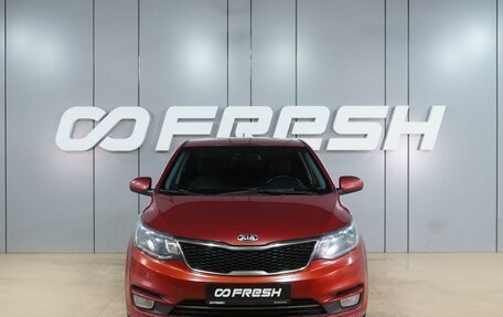 KIA Rio III рестайлинг, 2016 год, 989 000 рублей, 3 фотография