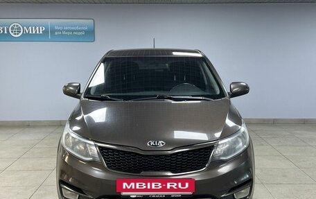 KIA Rio III рестайлинг, 2016 год, 1 112 000 рублей, 2 фотография