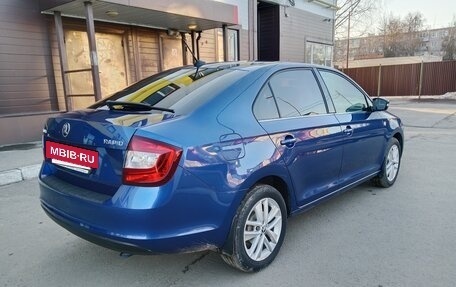 Skoda Rapid I, 2017 год, 1 350 000 рублей, 20 фотография