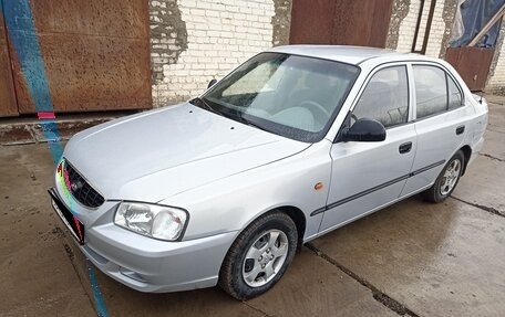 Hyundai Accent II, 2008 год, 600 000 рублей, 1 фотография