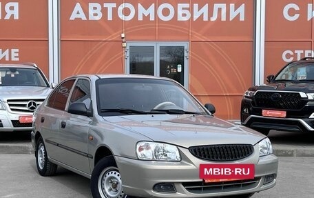 Hyundai Accent II, 2008 год, 429 000 рублей, 3 фотография
