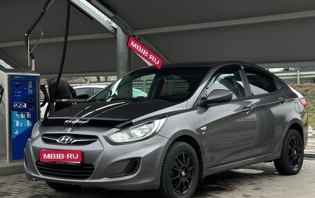 Hyundai Solaris II рестайлинг, 2011 год, 709 000 рублей, 1 фотография