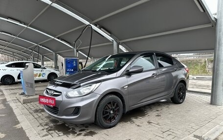 Hyundai Solaris II рестайлинг, 2011 год, 709 000 рублей, 7 фотография