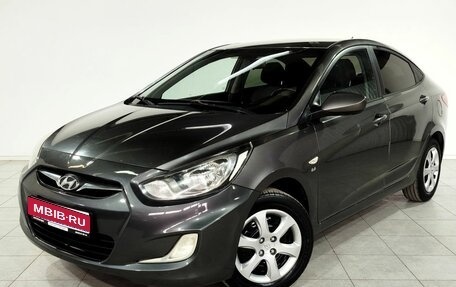 Hyundai Solaris II рестайлинг, 2011 год, 680 000 рублей, 1 фотография