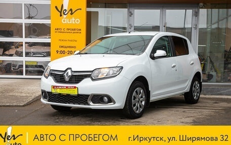Renault Sandero II рестайлинг, 2017 год, 895 000 рублей, 1 фотография