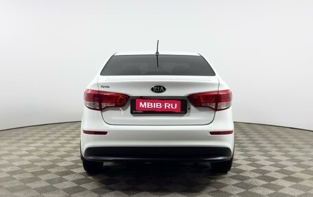 KIA Rio III рестайлинг, 2016 год, 867 100 рублей, 4 фотография