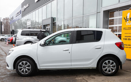 Renault Sandero II рестайлинг, 2017 год, 895 000 рублей, 10 фотография