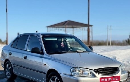 Hyundai Accent II, 2005 год, 500 000 рублей, 3 фотография