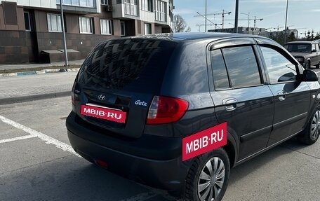 Hyundai Getz I рестайлинг, 2007 год, 460 000 рублей, 5 фотография