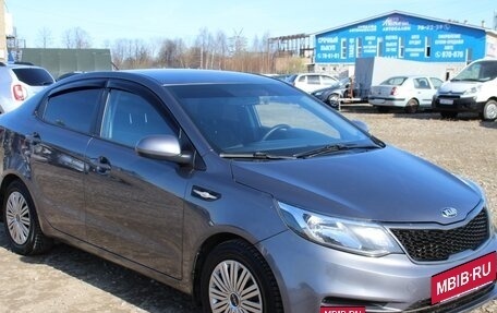 KIA Rio III рестайлинг, 2015 год, 949 000 рублей, 3 фотография