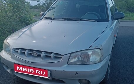 Hyundai Accent II, 2000 год, 200 000 рублей, 1 фотография