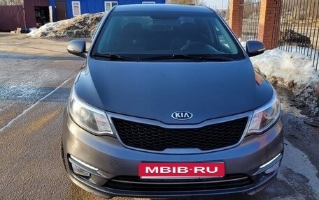 KIA Rio III рестайлинг, 2015 год, 980 000 рублей, 10 фотография
