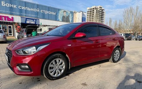 Hyundai Solaris II рестайлинг, 2017 год, 1 200 000 рублей, 5 фотография