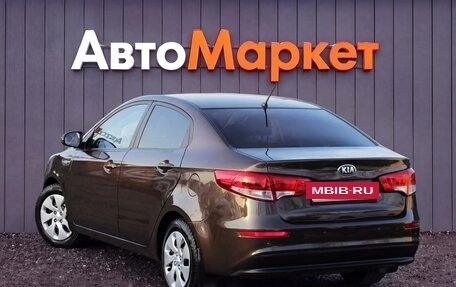 KIA Rio III рестайлинг, 2015 год, 849 000 рублей, 15 фотография