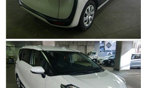 Toyota Sienta II, 2017 год, 1 310 000 рублей, 4 фотография