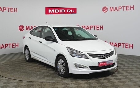 Hyundai Solaris II рестайлинг, 2014 год, 716 000 рублей, 3 фотография