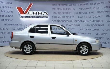 Hyundai Accent II, 2007 год, 370 000 рублей, 4 фотография
