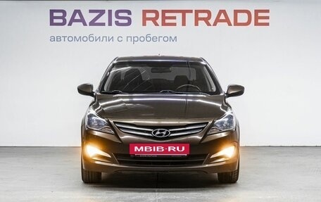 Hyundai Solaris II рестайлинг, 2014 год, 1 050 000 рублей, 3 фотография
