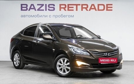 Hyundai Solaris II рестайлинг, 2014 год, 1 050 000 рублей, 4 фотография