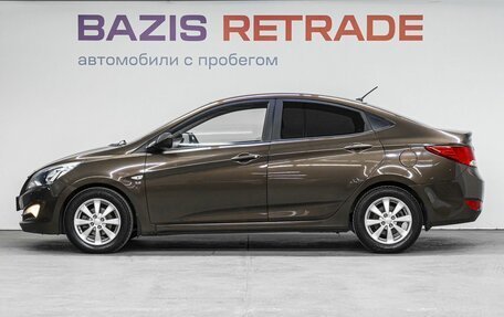 Hyundai Solaris II рестайлинг, 2014 год, 1 050 000 рублей, 9 фотография