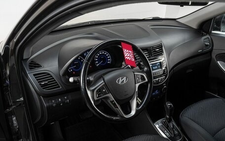 Hyundai Solaris II рестайлинг, 2014 год, 1 050 000 рублей, 10 фотография