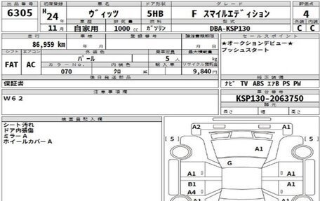 Toyota Vitz, 2012 год, 750 000 рублей, 19 фотография