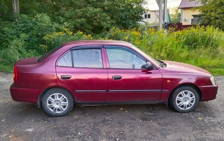 Hyundai Accent II, 2004 год, 230 000 рублей, 10 фотография