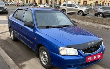 Hyundai Accent II, 2003 год, 250 000 рублей, 3 фотография