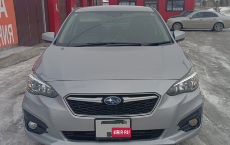 Subaru Impreza IV, 2018 год, 1 730 000 рублей, 1 фотография