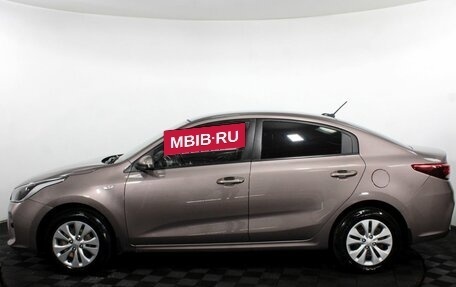 KIA Rio IV, 2018 год, 1 255 000 рублей, 9 фотография