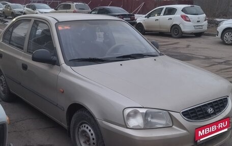 Hyundai Accent II, 2003 год, 280 000 рублей, 3 фотография