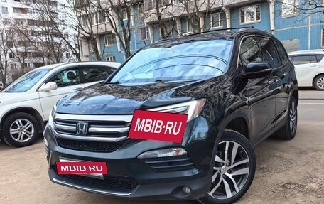 Honda Pilot III рестайлинг, 2017 год, 3 050 000 рублей, 4 фотография