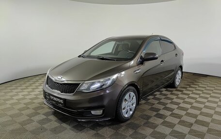 KIA Rio III рестайлинг, 2016 год, 600 000 рублей, 1 фотография