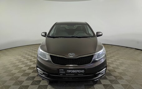 KIA Rio III рестайлинг, 2016 год, 600 000 рублей, 2 фотография