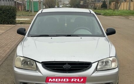 Hyundai Accent II, 2003 год, 200 000 рублей, 1 фотография