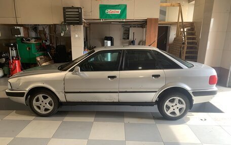 Audi 80, 1991 год, 77 000 рублей, 3 фотография