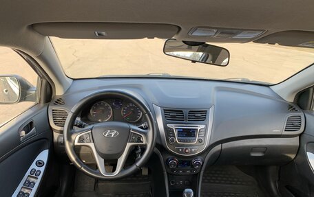 Hyundai Solaris II рестайлинг, 2015 год, 1 085 000 рублей, 21 фотография