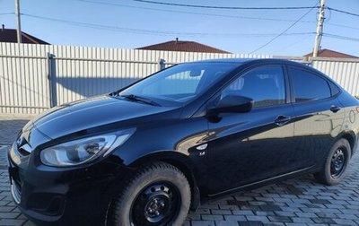 Hyundai Solaris II рестайлинг, 2011 год, 720 000 рублей, 1 фотография