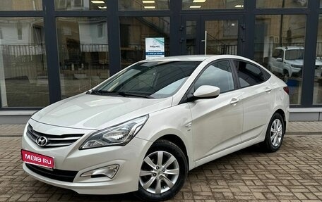 Hyundai Solaris II рестайлинг, 2015 год, 1 100 000 рублей, 1 фотография