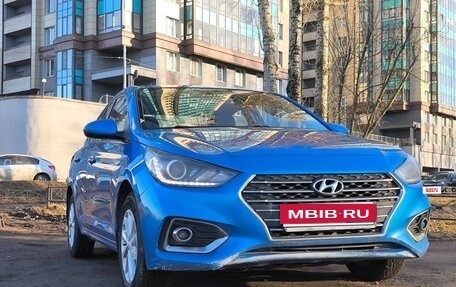 Hyundai Solaris II рестайлинг, 2018 год, 1 075 000 рублей, 1 фотография